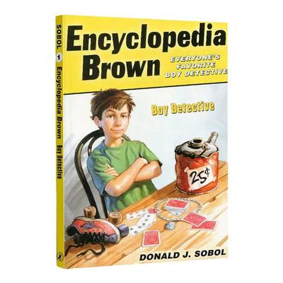 现货 英文原版 侦探男孩：百科全书布朗 Encyclopedia Brown, Boy Detective