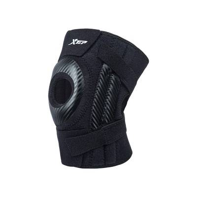 特步护膝运动女膝盖套羽毛球专用半月板关节损伤专业登山徒步跑步