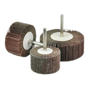 带柄叶轮磨头金属木材打磨抛光用砂布打磨轮砂纸砂布砂带切割片