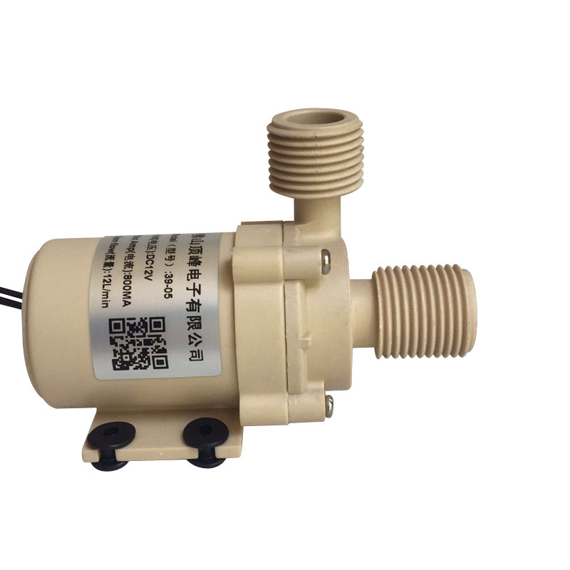 静音热水暖气循环泵地暖床垫设备散热水冷空调循环12V24V无刷直流