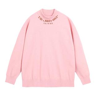 BJHG不计后果半高领毛衣男款冬季高级感内搭上衣羊毛针织打底衫女