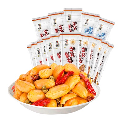 黄飞红混合味休闲小吃25g×15包