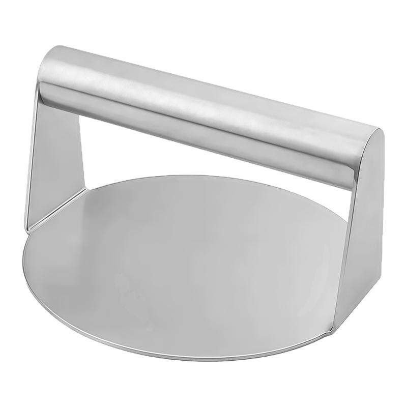 不锈钢圆型压饼器家用手压式
