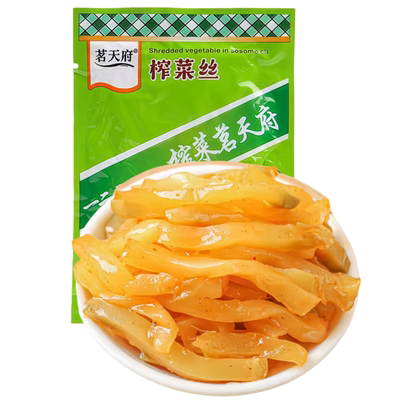 茗天府榨菜丝40g袋装爽口