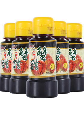中泠泉镇江蟹醋2瓶海鲜蘸料专用