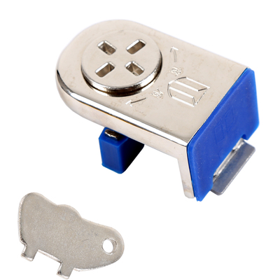 窗盾牌儿童安全防护窗锁 推拉平移铝合金门窗防盗通风限位卡锁扣