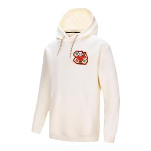 熊猫红色连帽卫衣女2025年新款长袖休闲服高克重磅上衣男女同款