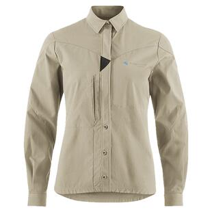 Klattermusen攀山鼠户外防晒防蚊速干长袖衬衫女地狱犬Garm 10172