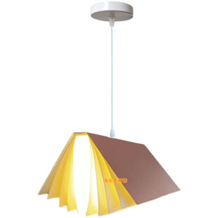 个性创意书籍书页造型艺术设计书本教育图书馆书吧台橱窗装饰吊灯