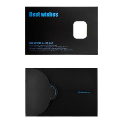 原创小众创意祝福信封信纸贺卡片