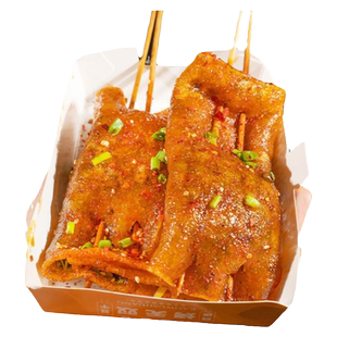 黄龙烧烤苕皮140g烧烤专用苕皮商用大苕皮四川小吃苕皮配料家用版