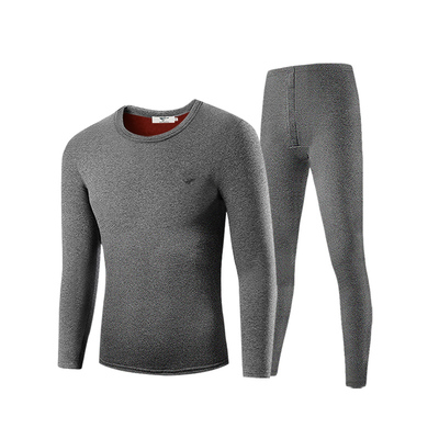 七匹狼100%纯棉巨厚保暖内衣套装