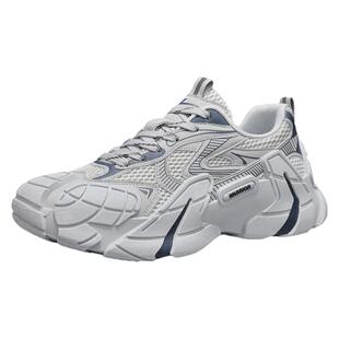 回力老爹鞋男款2026夏季新款内增高厚底运动鞋网面透气休闲跑步鞋