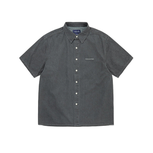 thisisneverthat® Washed Denim S/S Shirt 26新品牛仔短袖衬衫