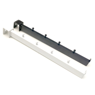 服装店挂钩方管挂钩卡槽5珠7连珠前三后二5钉正挂侧挂点挂5珠加粗