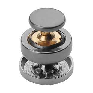 金属手压四合扣按扣免缝钉扣神器羽绒服衣服羊绒大衣子母扣暗扣女