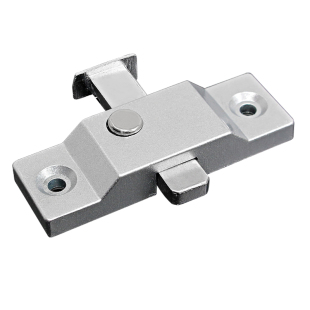 阳台门窗锌合金插销锁弹簧自动锁推拉门窗锁扣趟门插销锁飞机锁