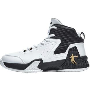 乔丹加绒保暖篮球鞋男2025冬季新款高帮防滑青少年棉鞋球鞋运动鞋