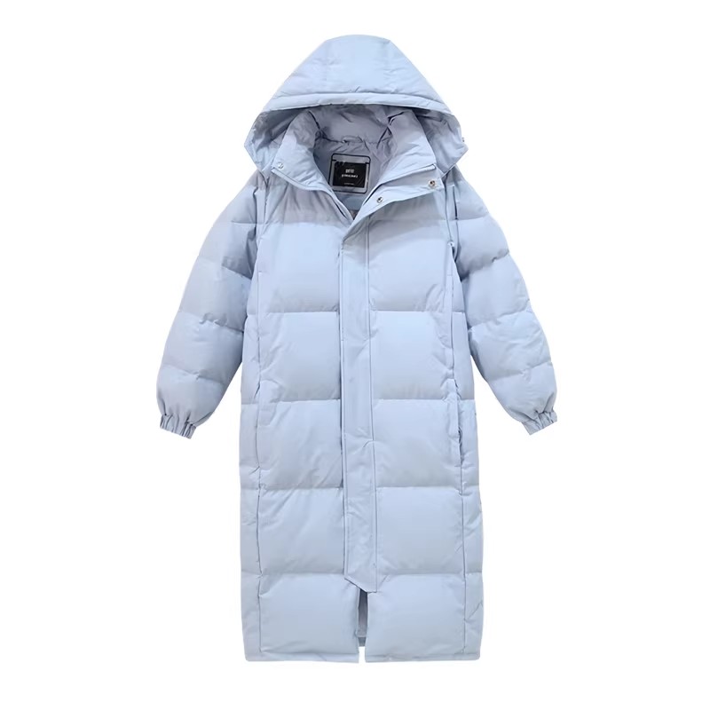 高级感中戏蓄热连帽羽绒棉服