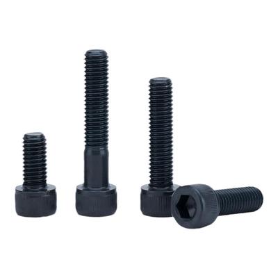 12.9级高强度螺栓杯头内六角螺丝DIN912圆柱头螺钉发黑m3m4m5m6m8