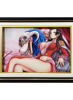 海贼王卧室立体画动漫