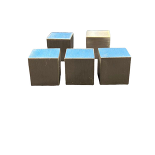 TA2钛实心正方体亮面四方镇纸金属块梨膏糖垫长方形高端TC4钛合金