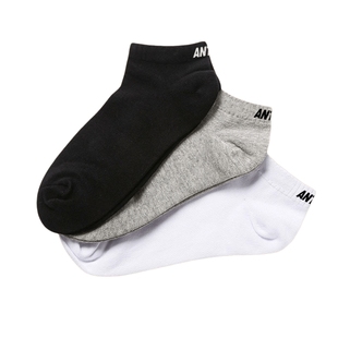 安踏袜子男短袜精棉男袜透气中筒袜官方旗舰店男士正品船袜运动袜