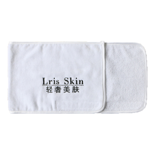 美容院专用毛巾绣字印logo皮肤管理全棉毛巾吸水酒店浴巾定制刺绣