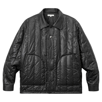 SUPERTOFU羊皮拼领 羊皮翻袖 花穗扣 竖间保暖3M棉 夹克外套AW25