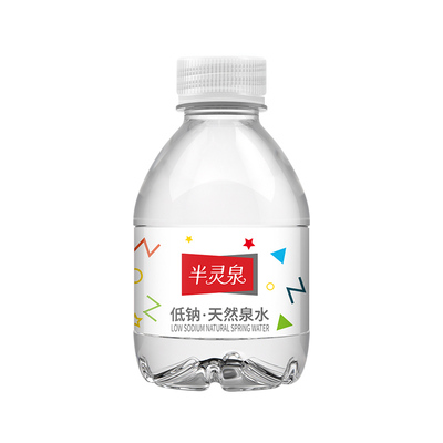 半灵泉天然饮用泉水231ml*12瓶宝宝水迷你小瓶儿童整箱优选补水