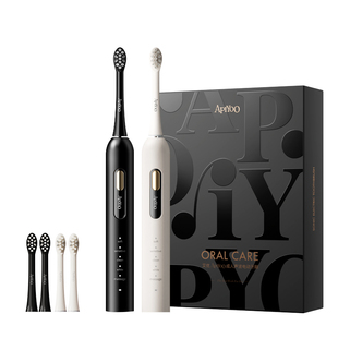 apiyoo艾优电动牙刷成人男士女款情侣套装全自动软毛声波生日礼盒