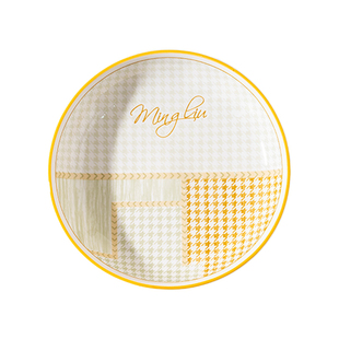 釉下彩餐具盘子家用菜盘2026新款高颜值好看的菜碟子餐盘方盘鱼盘