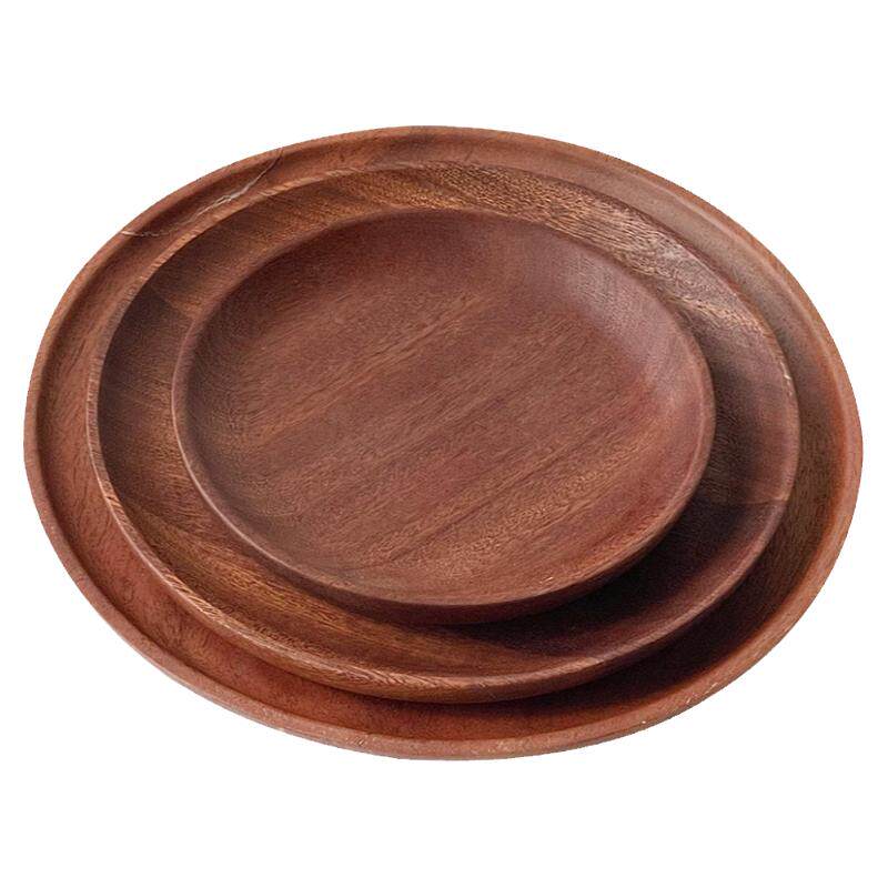 日式ins风家用木质茶点盘甜品盘