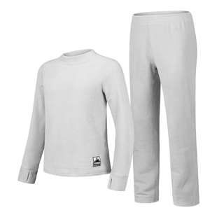 YEPRO儿童抓绒保暖滑雪服内胆套装内衣中间层内搭摇粒绒上衣裤子