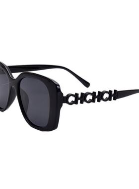 复古山茶花偏光女士太阳镜