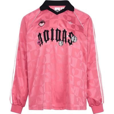 滔搏adidas阿迪达斯三叶草女子VDAY JRSY 运动休闲长袖T恤KY2021