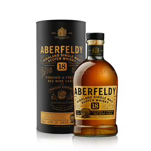 Aberfeldy艾柏迪18年高地单一麦芽苏格兰威士忌典藏双桶限量版