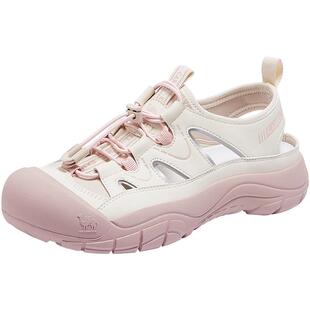 骆驼女鞋2025年夏季季运动凉鞋女外穿透气沙滩鞋溯溪鞋洞洞鞋