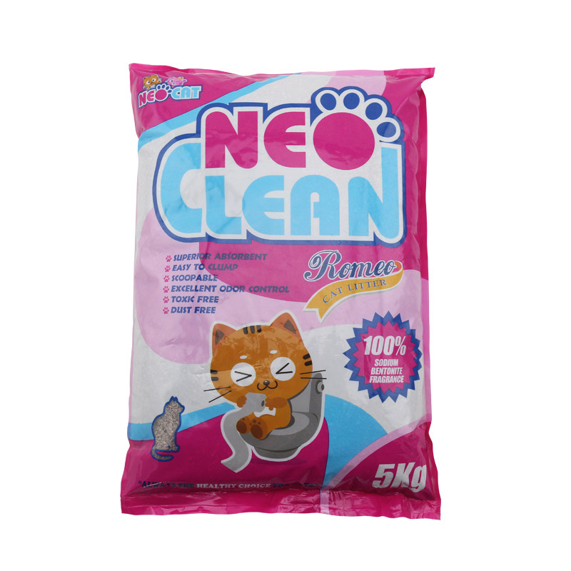 neo猫砂膨润土膨胀土细颗粒无尘猫砂40斤小矿物石超细5kg防臭除味