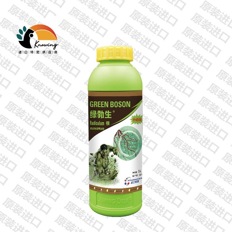 波兰 绿勃生 纯动物源左旋氨基酸 钙镁 生根水溶肥1000ml/瓶 包邮