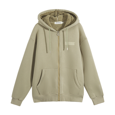 美特斯邦威时尚印花开衫上衣