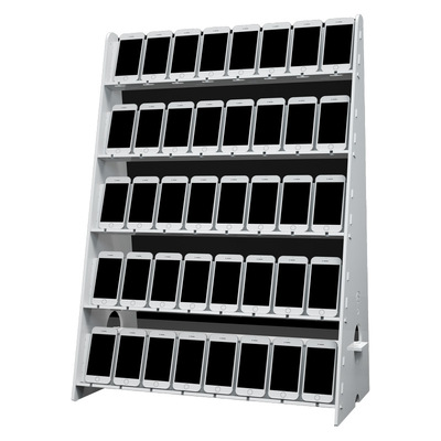 加高隔层工作室多个手机充电支架