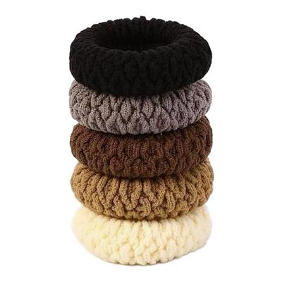 秋冬百搭加厚高马尾加粗发绳扎发