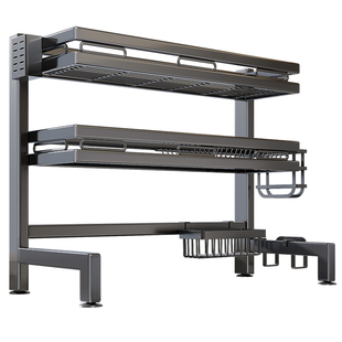 佳帮手厨房水槽置物架洗碗池水池上碗碟收纳多功能放碗盘沥水碗架