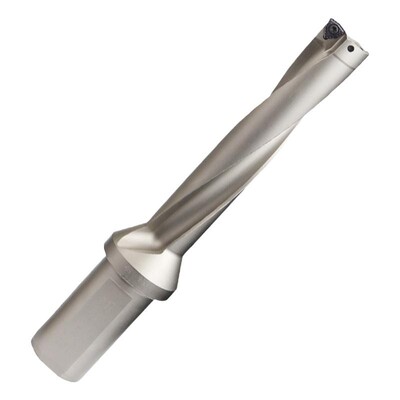 精车U钻二次淬火加硬钻孔8倍效率