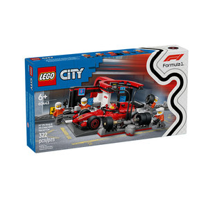【自营】LEGO乐高积木60443城市法拉利赛车维修站玩具春节礼物
