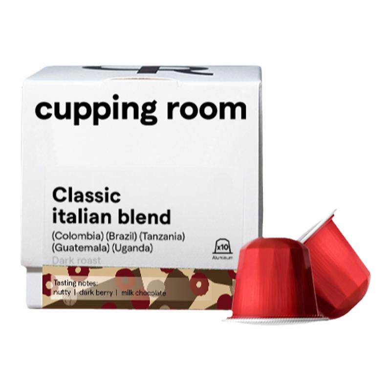 香港cupping room贝拉经典意式拼配精品咖啡胶囊 适配胶囊机