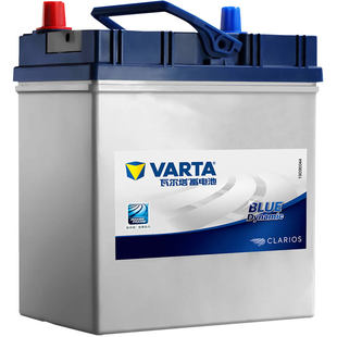 瓦尔塔汽车电瓶蓄电池38B19L 本田飞度思迪锋范电瓶 哥瑞汽车电池
