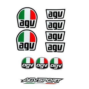 适用于AGV Rossi罗西头盔贴纸46号摩托车防水反光贴花改装饰贴画