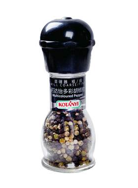可达怡进口多彩胡椒粒研磨瓶42g